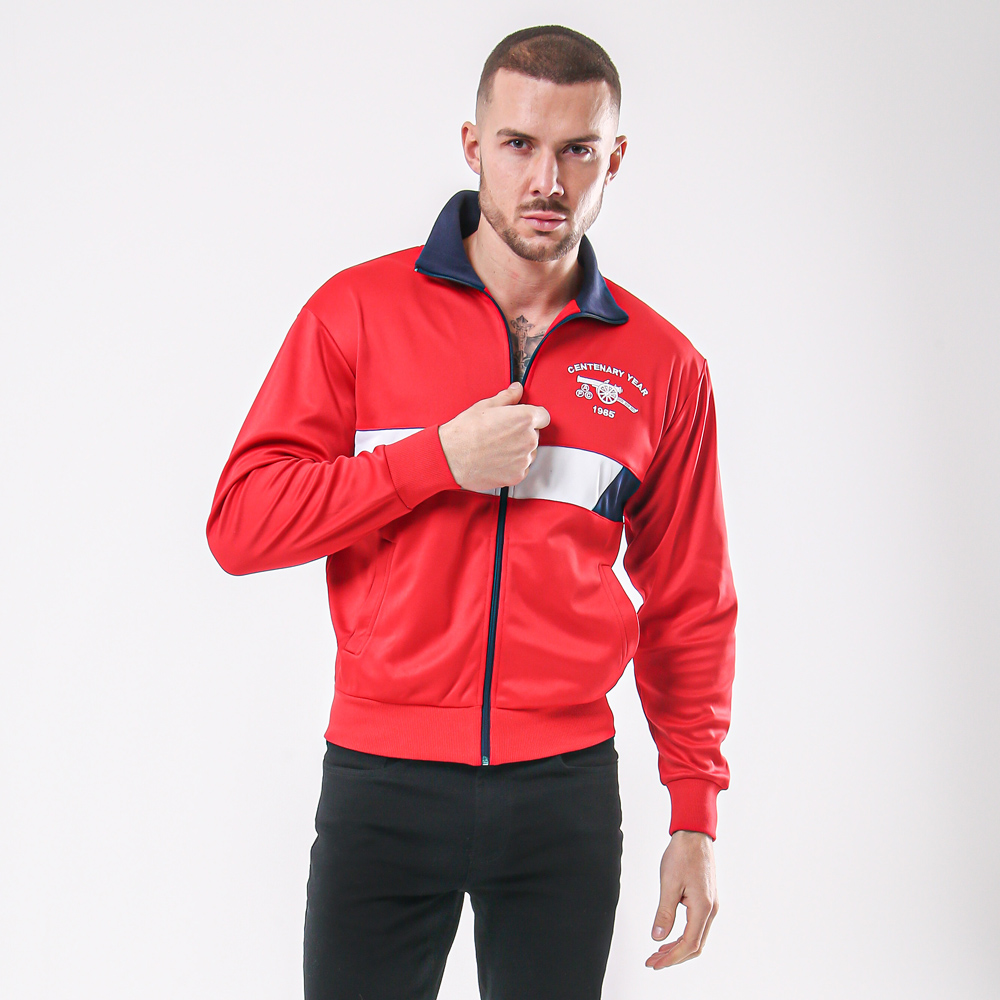 Arsenal 1985 Centenary Track Jacket | Arsenal Retro Jersey | 3 Retro