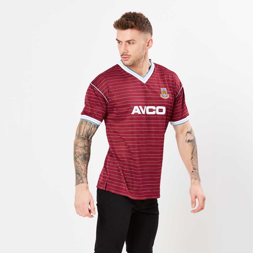 west ham avco shirt