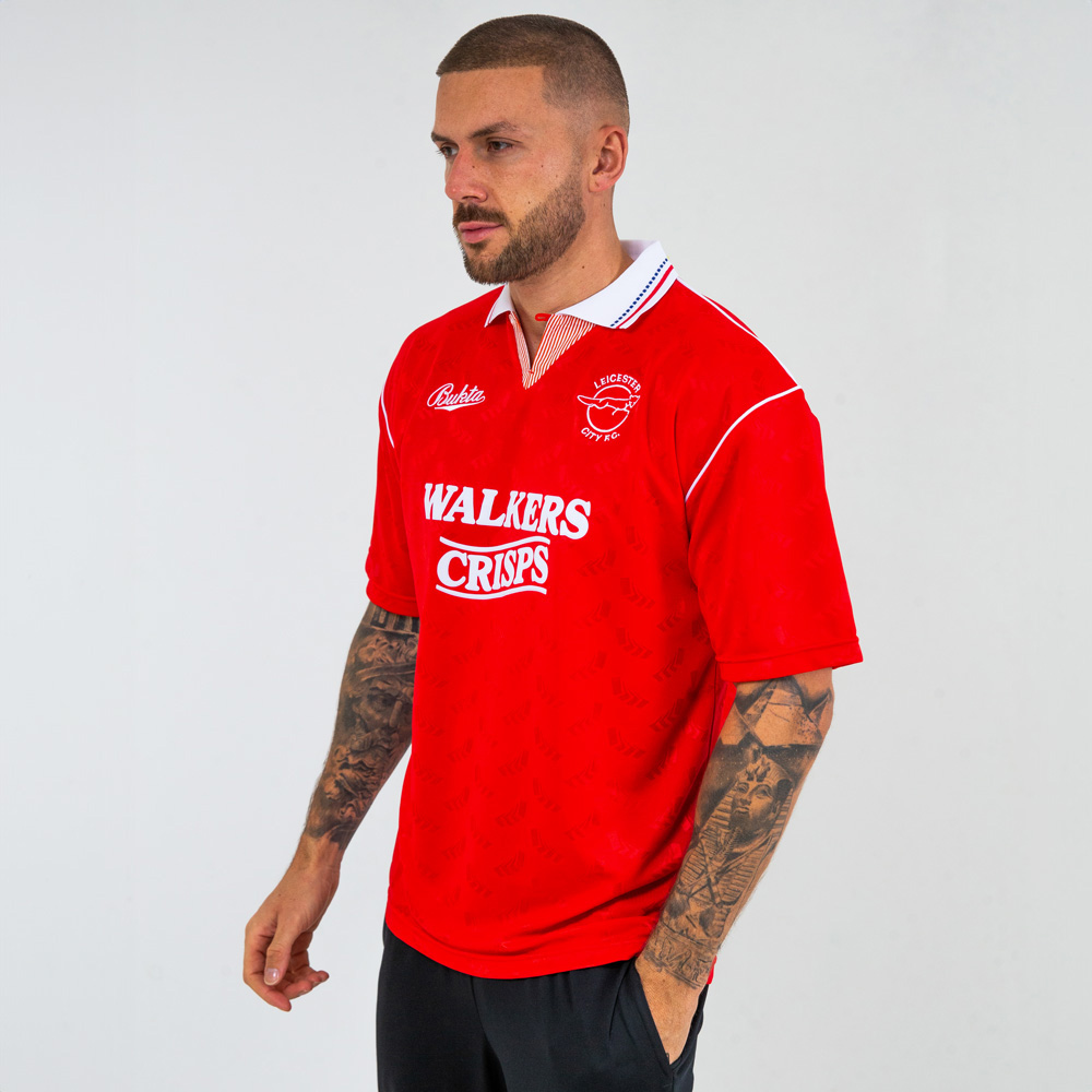 Leicester city red kit cheap