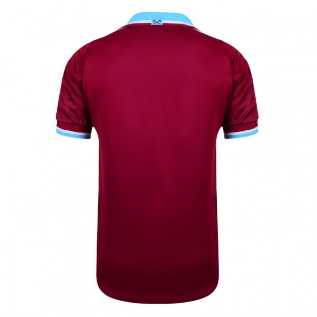 West Ham United 2000 shirt back