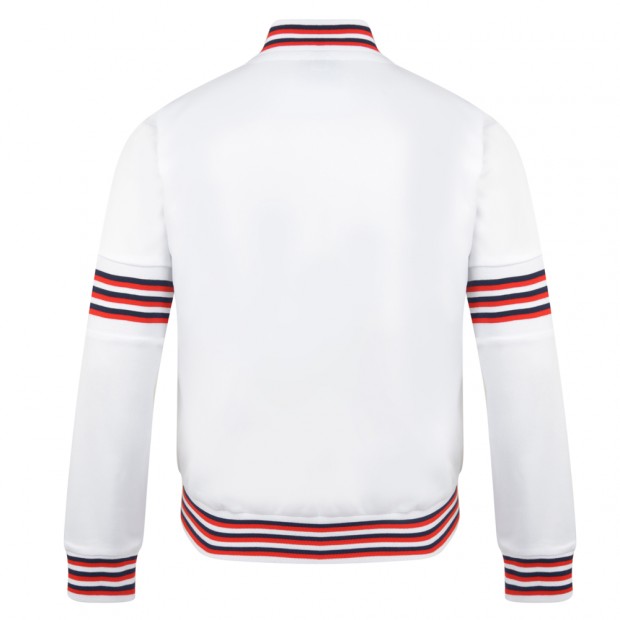 Admiral 1974 White England Track Jacket | Admiral England Track Jacket ...