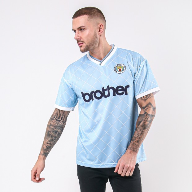 Manchester City 1988 Retro Football Shirt