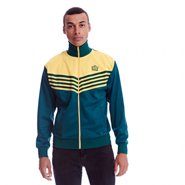 Admiral 1976 Green Club Track Jacket Admiral Club Track Jacket 3 Retro