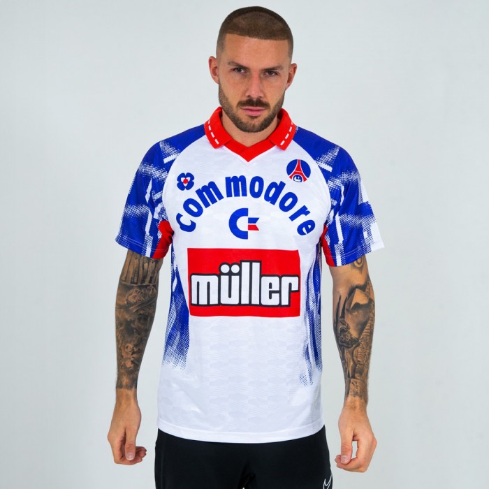 Paris Saint Germain 1992-93 Maillot Rétro Football | Vintage Football Paris Saint Germain 1992-93 Maillot Rétro Football | Vintage Football