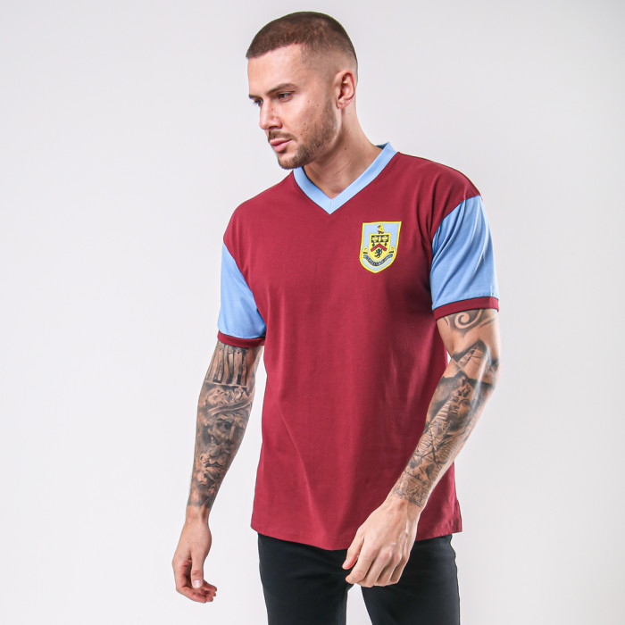 Auction of 2 x Burnley 1960 Home Retro Shirts