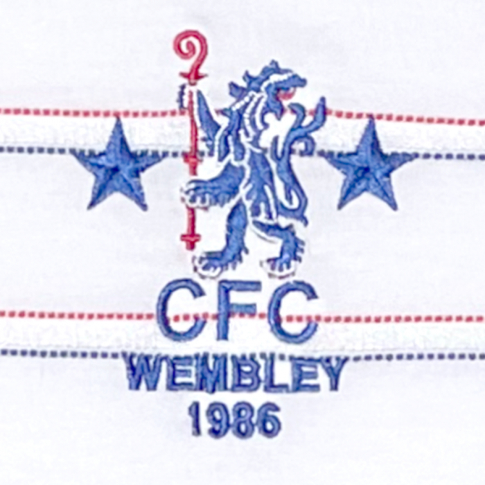Chelsea 1986 Full Members Cup Final Retro Shirt