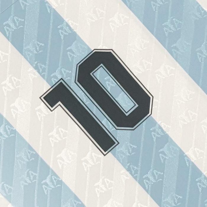 Argentina 1994 World Cup Finals No 10 Retro Shirt