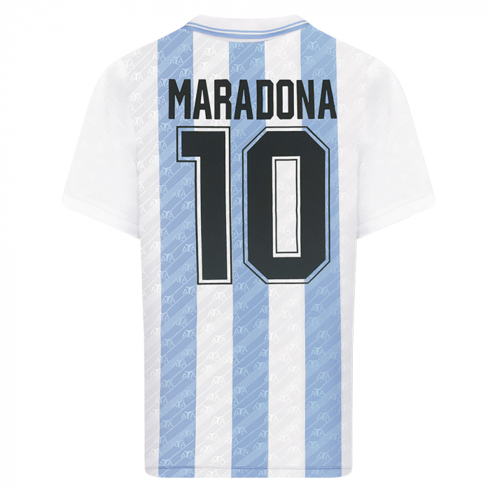 Argentina 1994 World Cup Finals No 10 Retro Shirt
