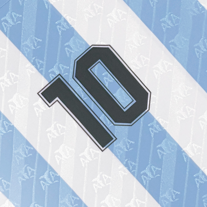 Argentina 1994 World Cup Finals No 10 Retro Shirt