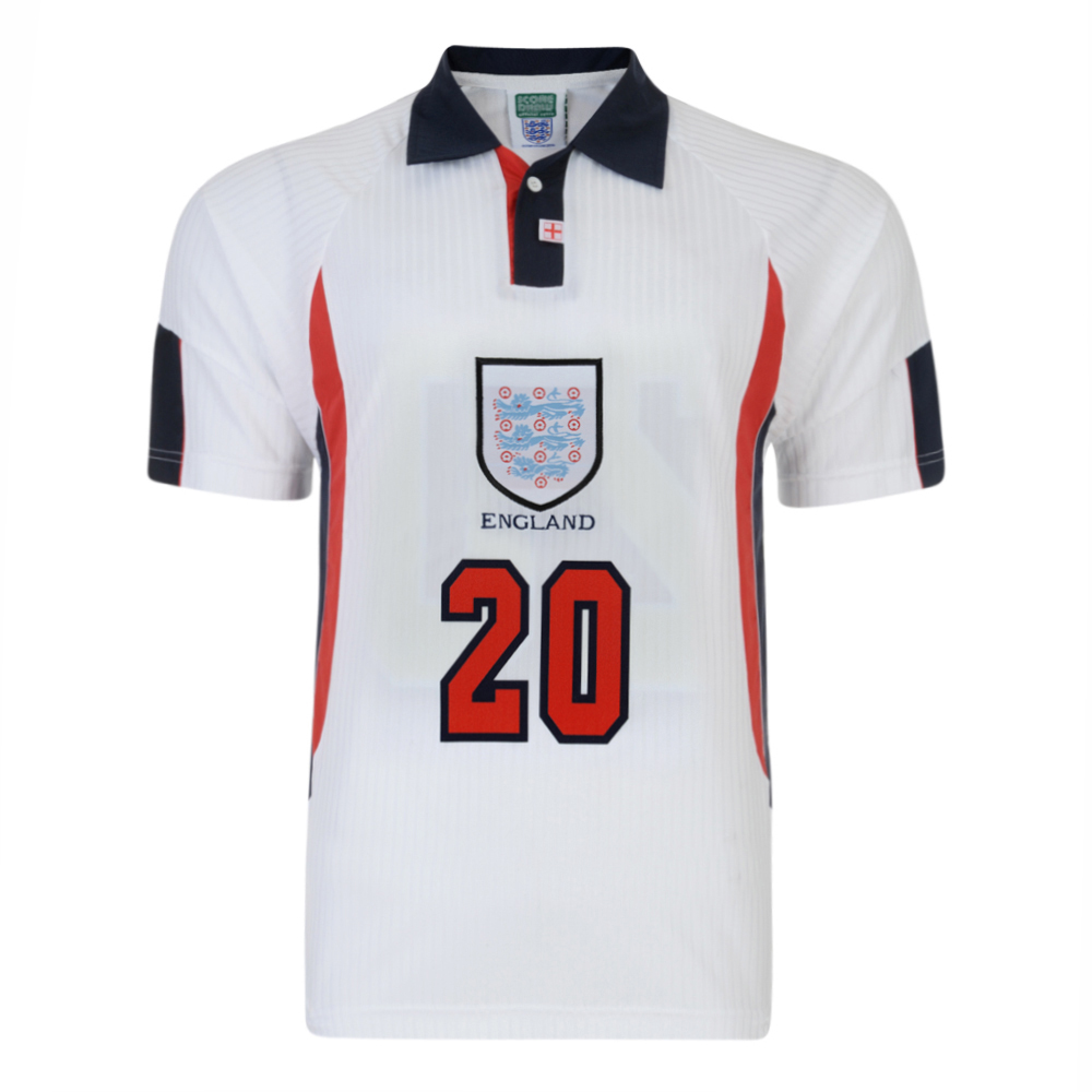 England 1998 World Cup Finals No20 Owen shirt England Retro Jersey