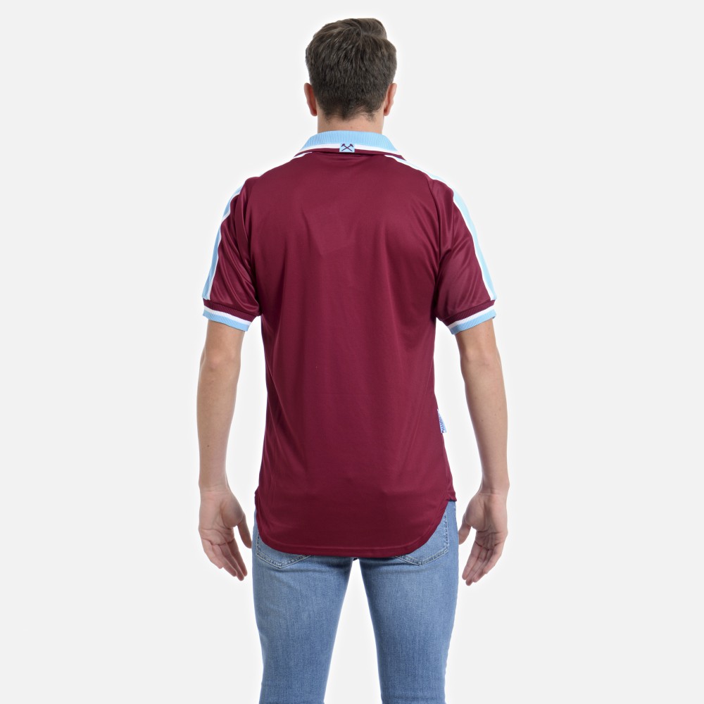 West Ham United 2000 shirt model back