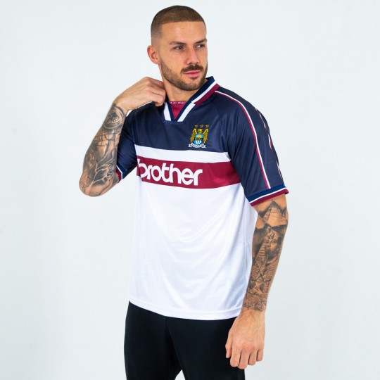Manchester City 1998 Away Polyester Retro Shirt