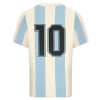 Argentina 1986 World Cup Finals No 10 Retro Shirt