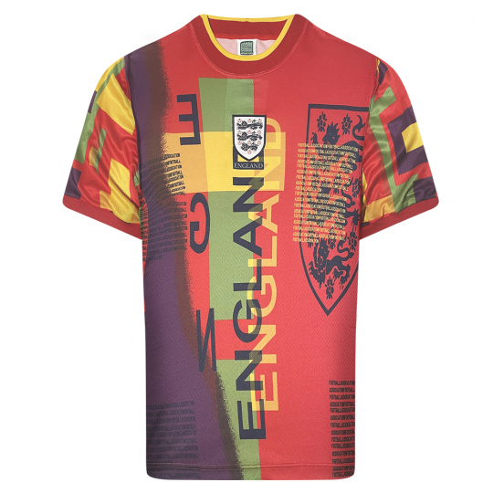 Score Draw Official England Mash Up Special Edition Retro Shirt