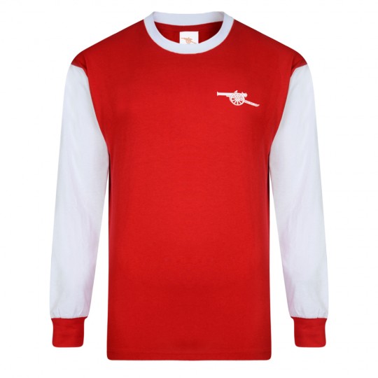 Arsenal 1971 Long Sleeve Retro Football Shirt