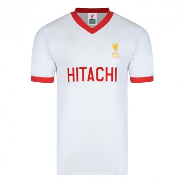 Liverpool hitachi hotsell shirt