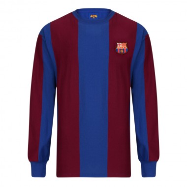 Barcelona 1974 Long Sleeve Retro Football Shirt