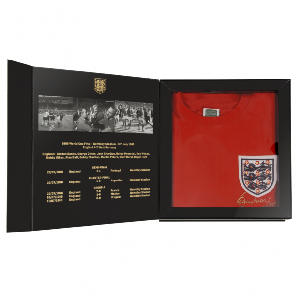 England 1966 World Cup Final shirt Box 