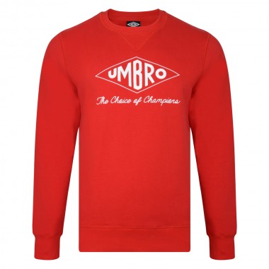 Umbro Choice of Champions Red Sweatshirt