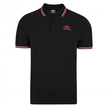 Umbro Choice of Champions Black Polo Shirt