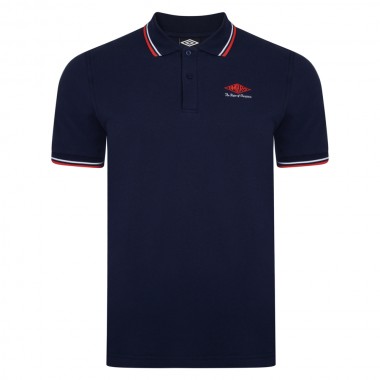 Umbro Choice of Champions Navy England Polo Shirt