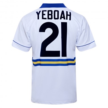 Leeds United 1994 No21 Yeboah Retro Football Shirt
