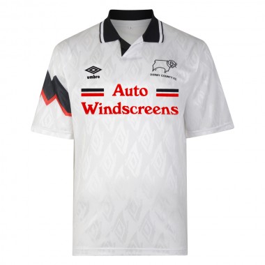 Derby County 1992 Umbro Retro Football Shirt