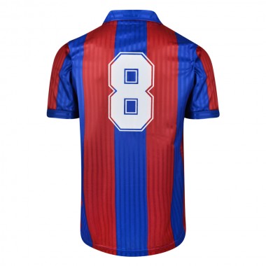 Barcelona 1992 No.8 Retro Football Shirt