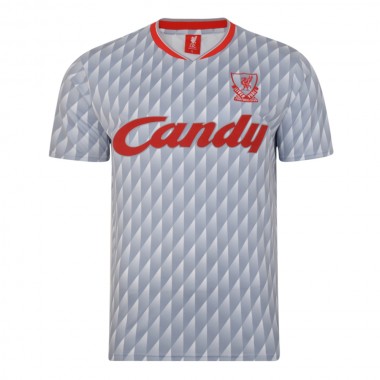 Liverpool FC 1990 Away Retro Football Shirt