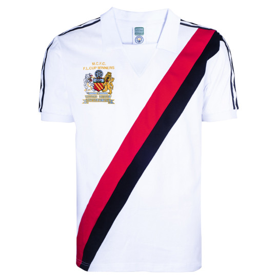 Manchester City 1976 League Cup Winners Away Shirt