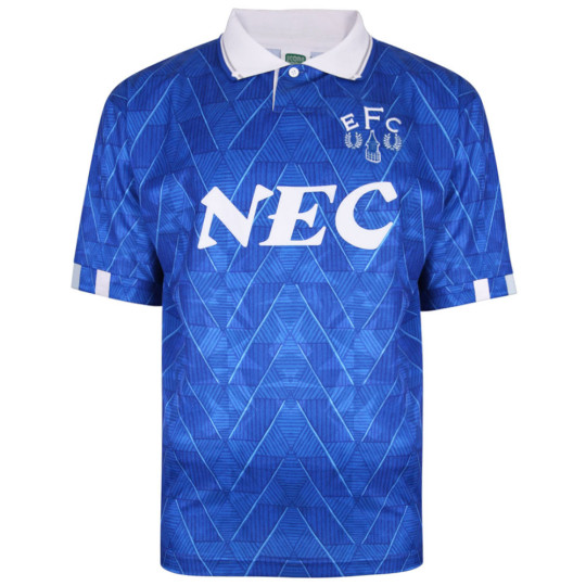 Everton Away football shirt 1978 - 1979. Sponsored by no sponsor