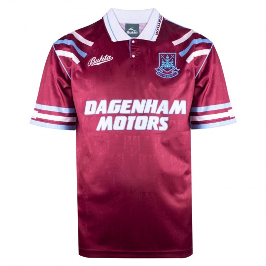 West Ham United 1992 Retro Football Shirt