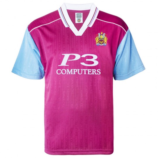 Burnley 1998 Away Retro Football Shirt | The Clarets Burnley