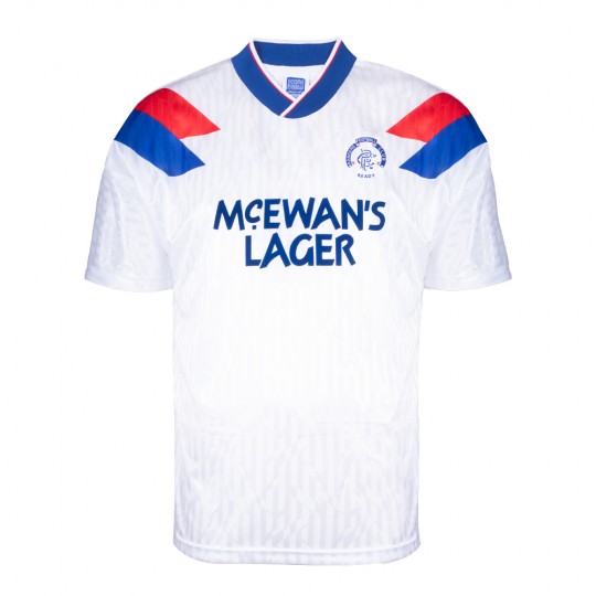 Rangers 1990 Away Retro Football Shirt