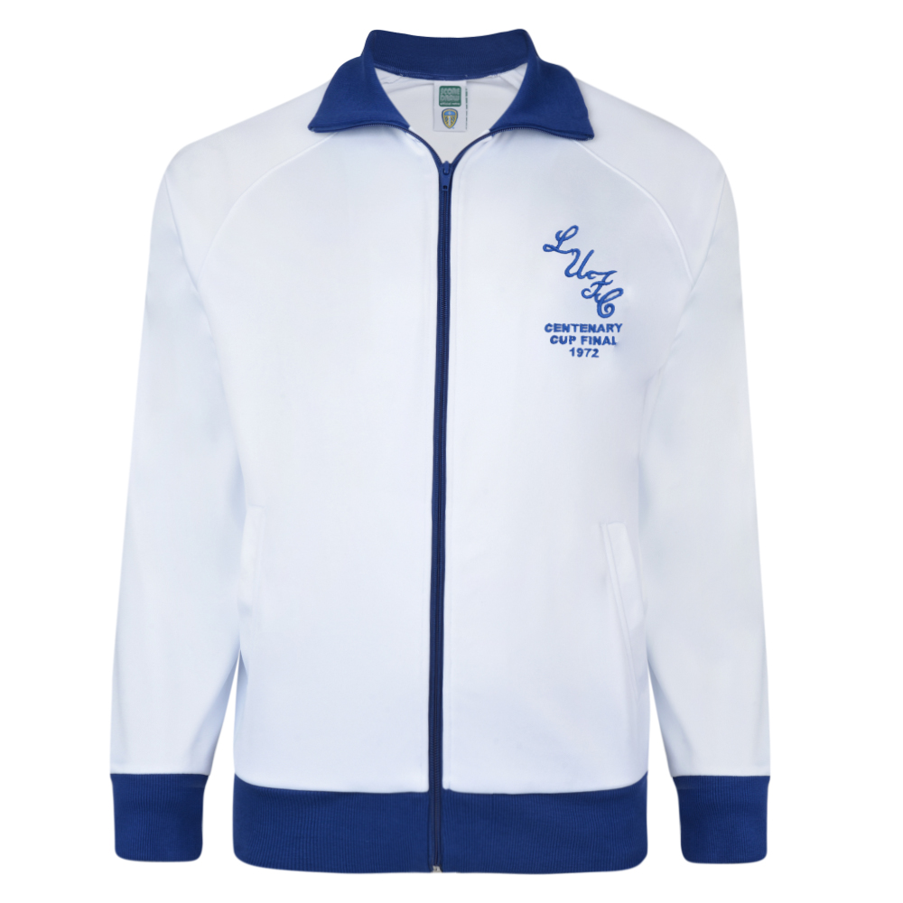 Leeds United 1972 FA Cup Final Track Jacket | Leeds United Retro Jersey ...