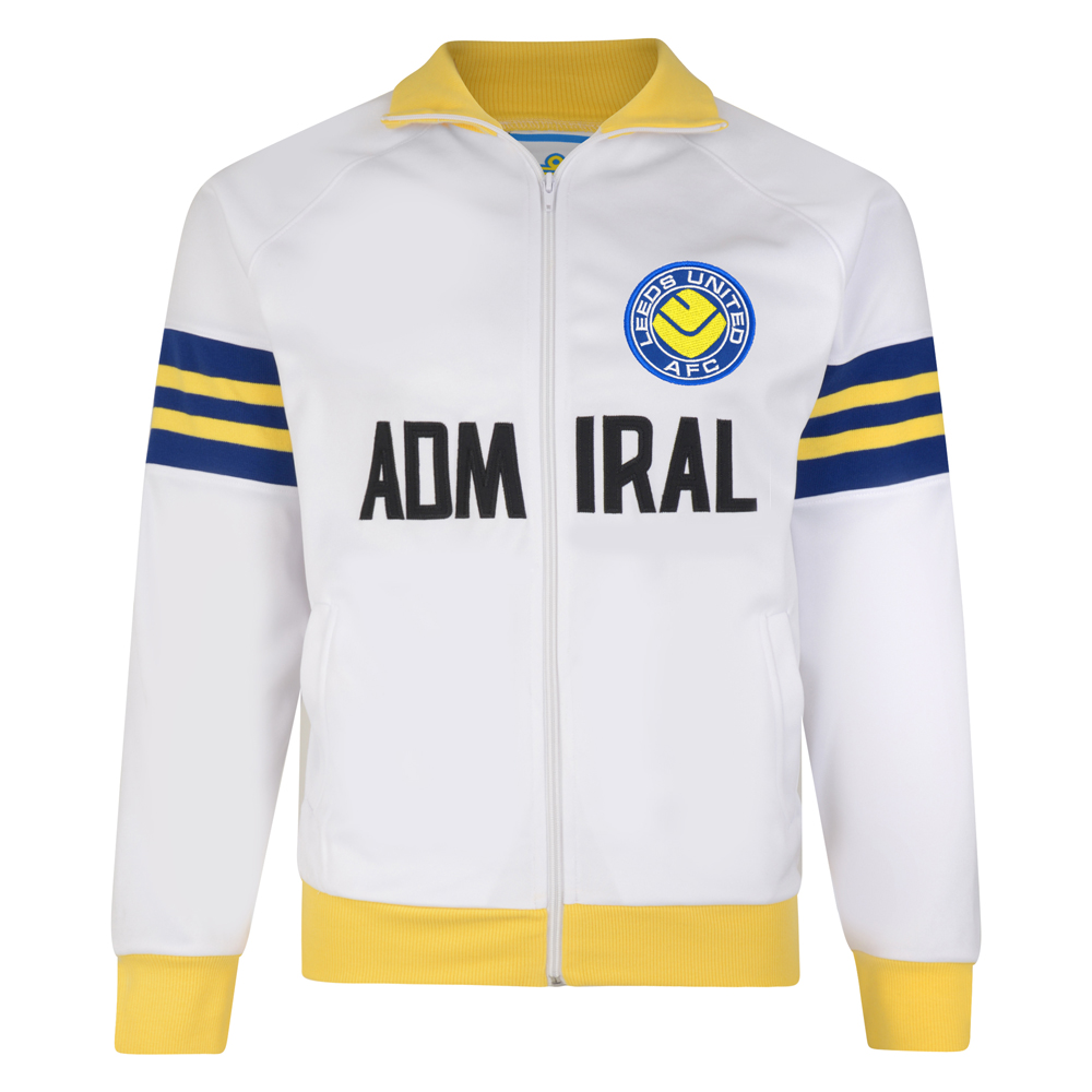 Score Draw Leeds United 1978 Admiral Retro Track Jacket