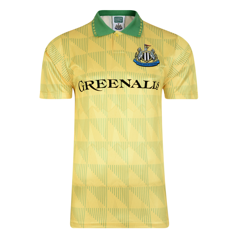 Newcastle United FC Official Football Gift Mens 1990 Retro Home Away Kit Shirt 