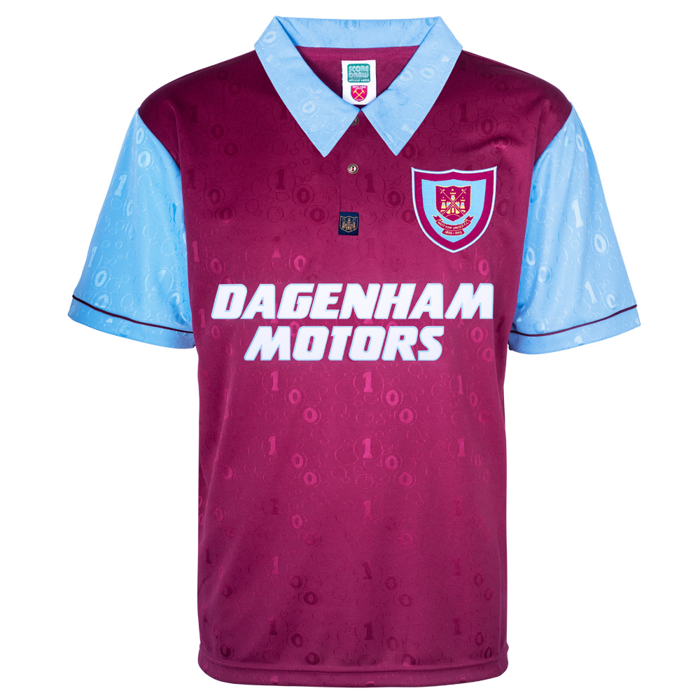 west ham kit 1995