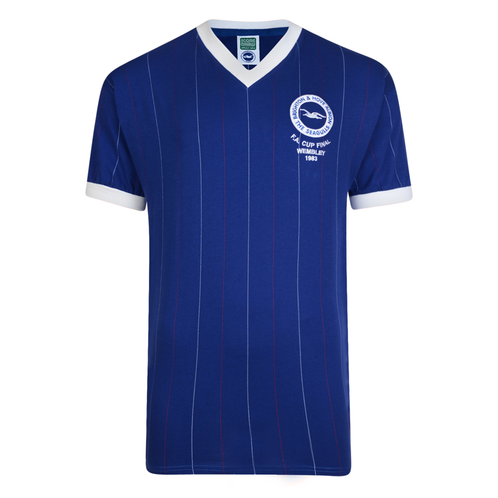 Brighton & Hove Albion Retro Cup Final shirt