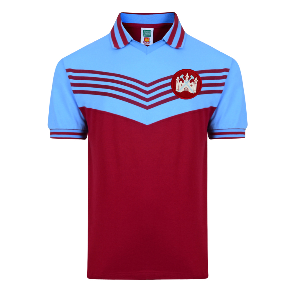 West Ham United 1976 Retro Football Shirt