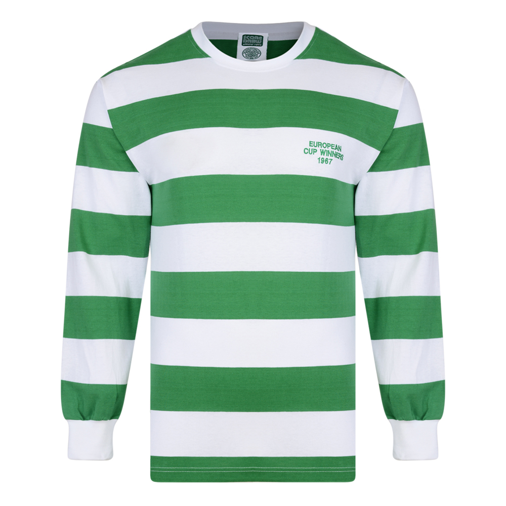 Celtic 1967 European Cup Winners LS Retro Shirt