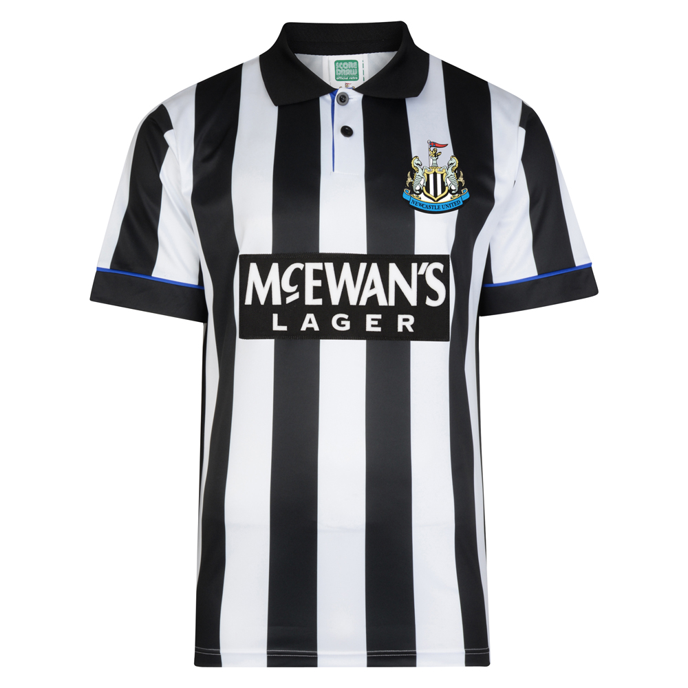 Newcastle United 1995-96 Retro Football Jersey | Vintage Football Club ®