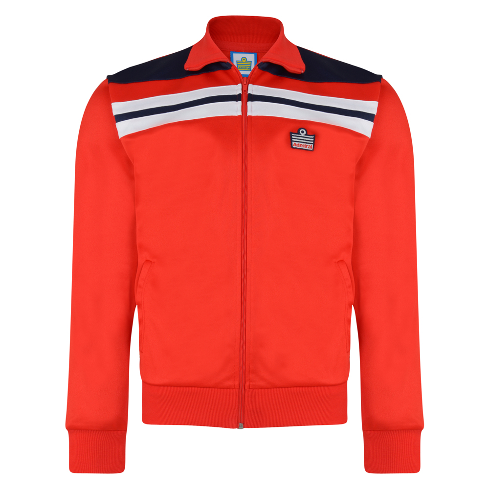 Admiral 1982 Red England Track Jacket | Admiral England Track Jacket ...