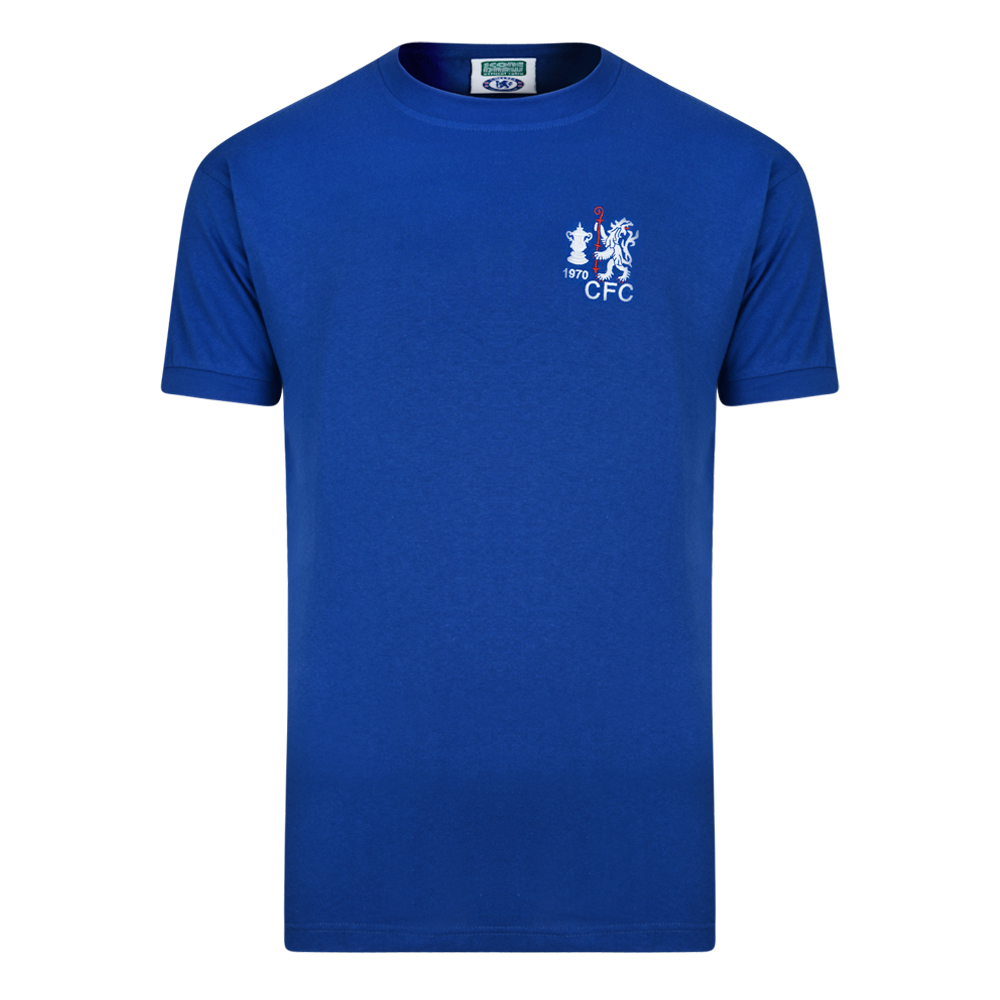 Chelsea FC Retro 1984 Replica Home Football Shirt Mens 