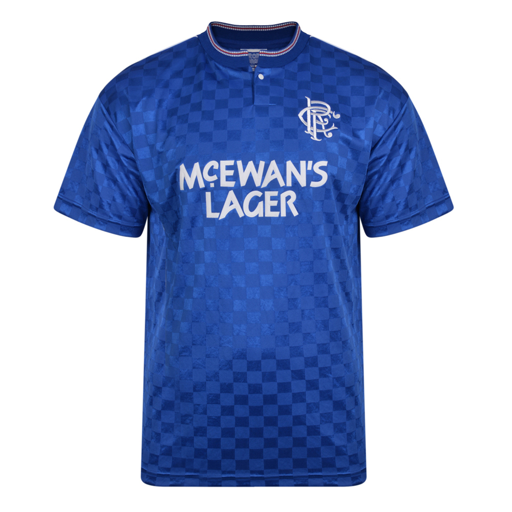Buy Rangers 1988 Retro Football Shirt 