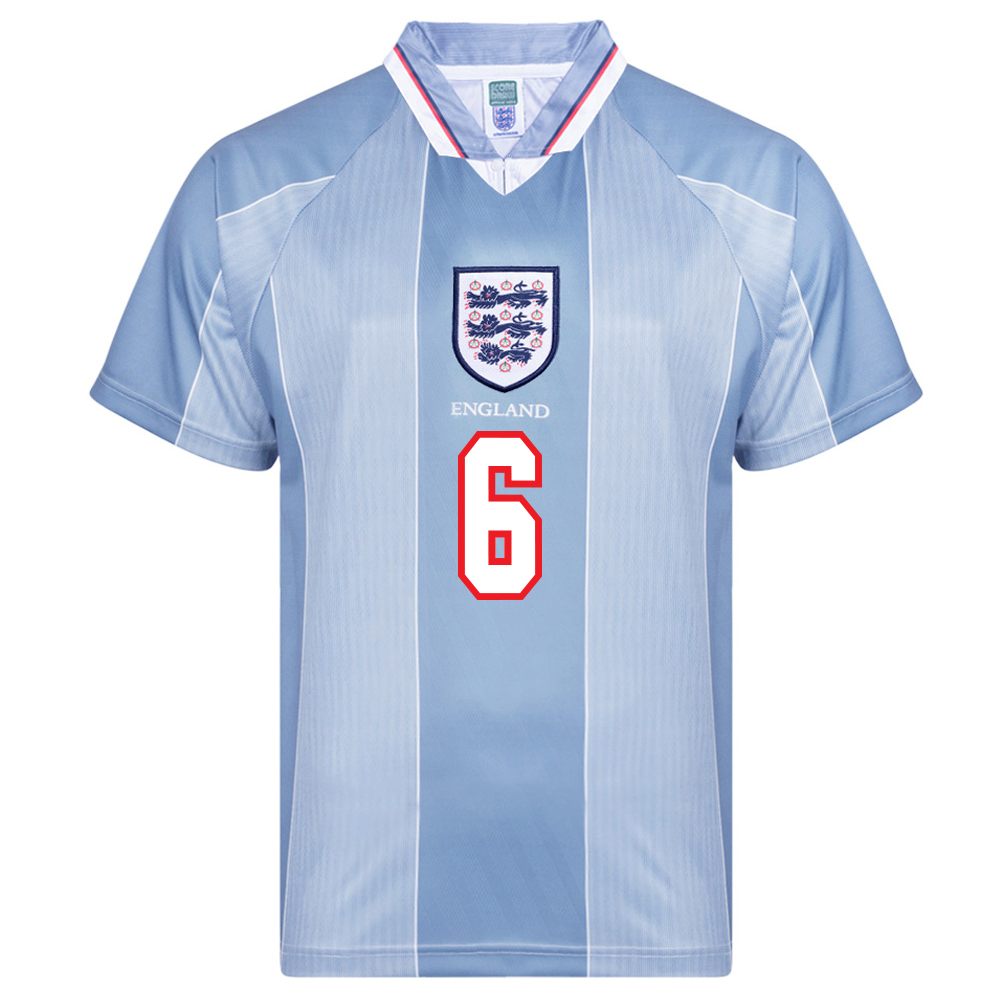 England 1996 Away No.6 Euro Championship Shirt