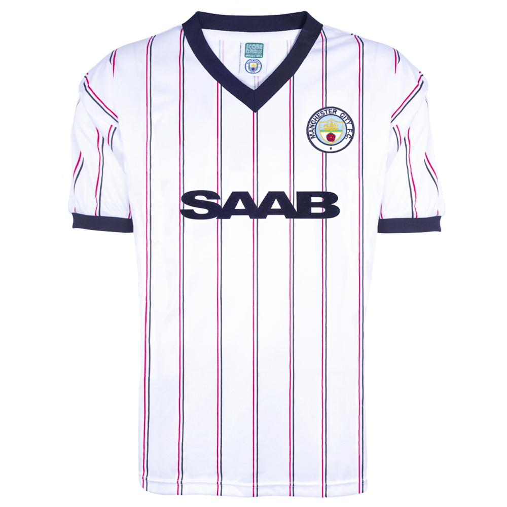 Manchester City 1982 Away Retro Football Shirt
