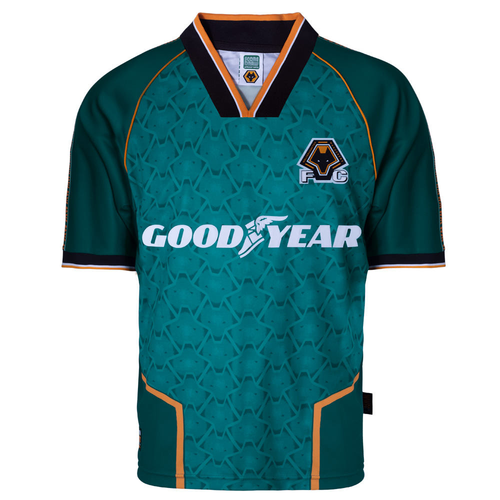 Wolverhampton Wanderers Retro Visitante Camiseta