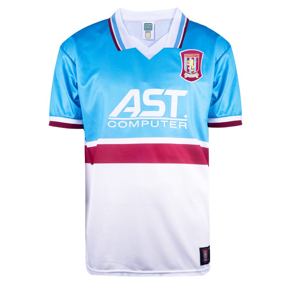 Aston Villa Retro Away baju