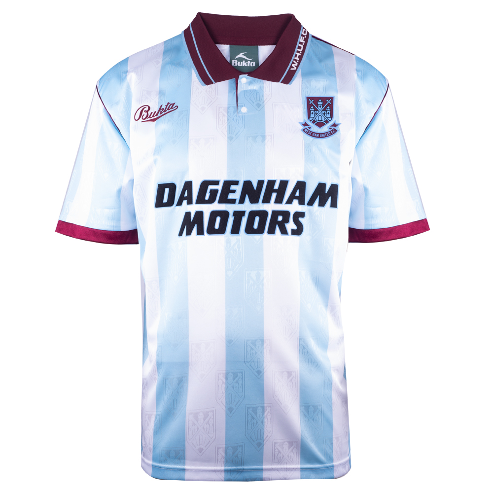 West Ham United Retro Maglia da trasferta Maglia